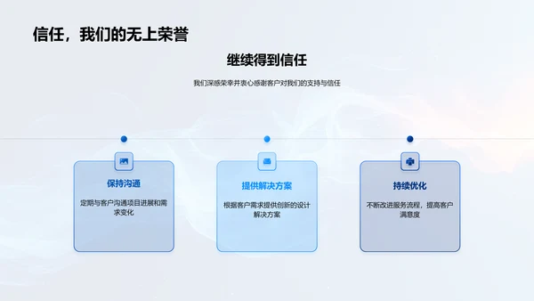 年度设计述职报告PPT模板