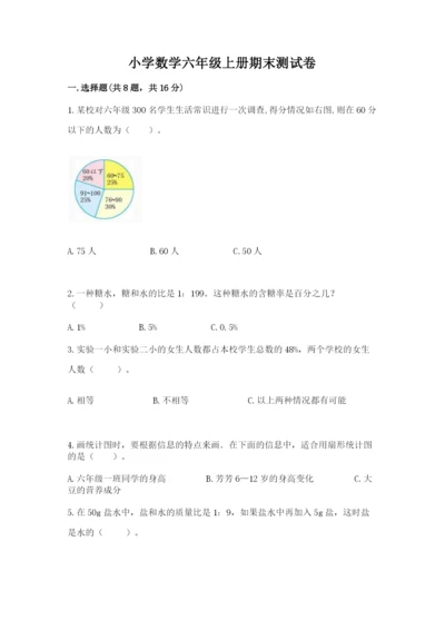 小学数学六年级上册期末测试卷【原创题】.docx