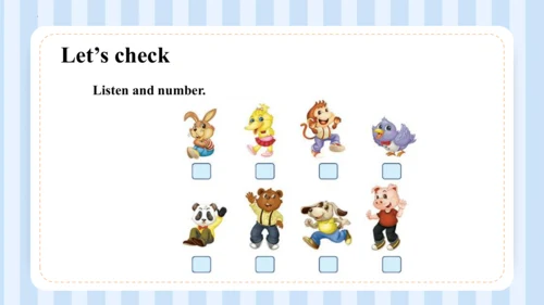 Unit 1 Hello I‘m monkey Lesson 5 - Lesson 6 课件(共44