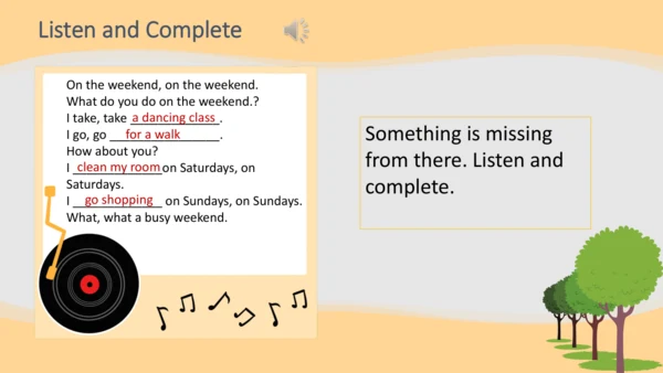 Unit 1 My day Part Part B Let's learn课件（33张PPT)