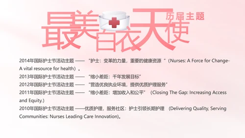 5.12国际护士节活动主题演讲PPT