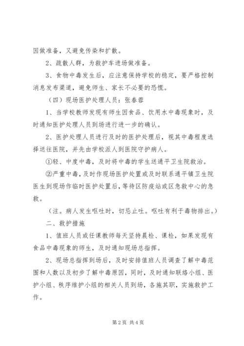 食品卫生安全应急处理预案 (3).docx