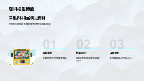 历史学开题答辩PPT模板