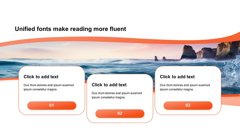 渐变含图片PPT列表