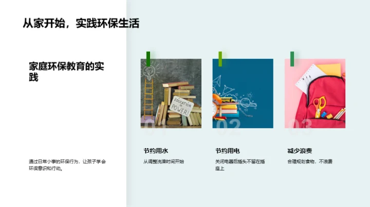 环保启蒙 从家到校