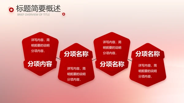 红色八一军事部队听党指挥工作总结汇报动态PPT
