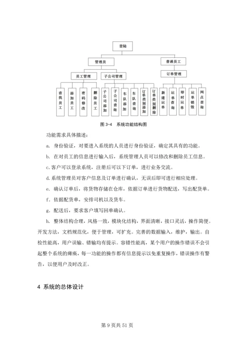 商品物流管理系统设计与实现中睿商品物流管理系统毕业设计论文.docx