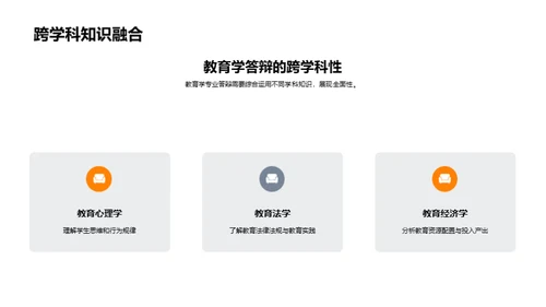 教育学答辩导论