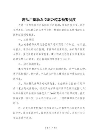 药品用量动态监测及超常预警制度 (2).docx