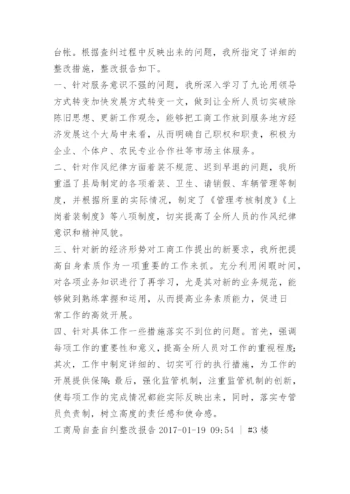 工商所督查整改报告.docx