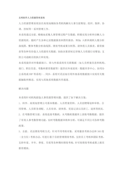 北明软件人力资源管理系统样本.docx