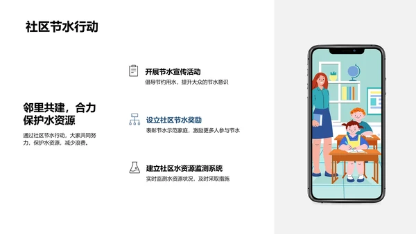 水资源保护PPT模板