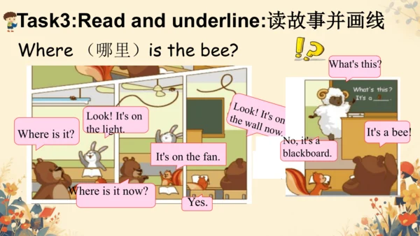 Unit 1 My classroom Part C Story time 课件(共33张PPT)