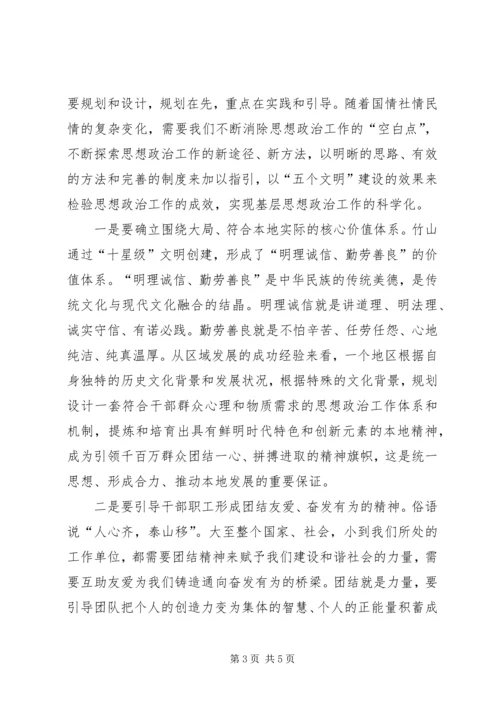 思想政治工作心得体会 (6).docx