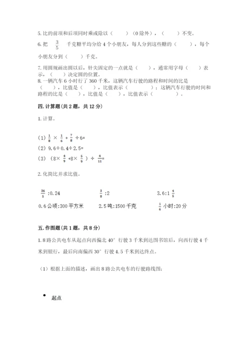 人教版六年级上册数学期末测试卷精品（典型题）.docx