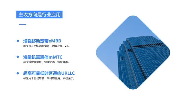 蓝色简约5G为人工智能制造赋能PPT