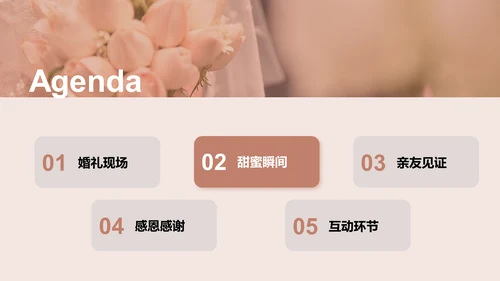 橙色商务现代我们的幸福时刻PPT模板