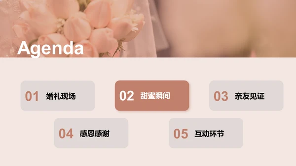 橙色商务现代我们的幸福时刻PPT模板