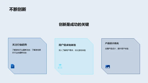 创新赋能，游戏新航程