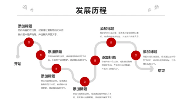 红色简约大气企业员工入职培训PPT模板