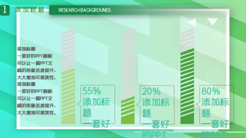 清新绿毕业论文答辩通用PPT模板
