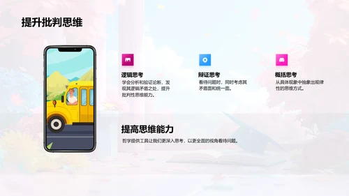 哲学在生活中的实践PPT模板