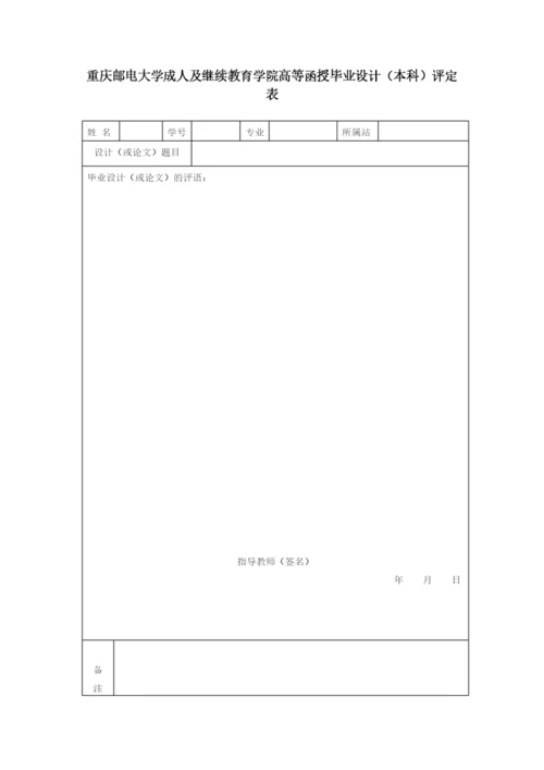 17重庆邮电大学高等函授毕业论文(设计)管理办法(试行).docx