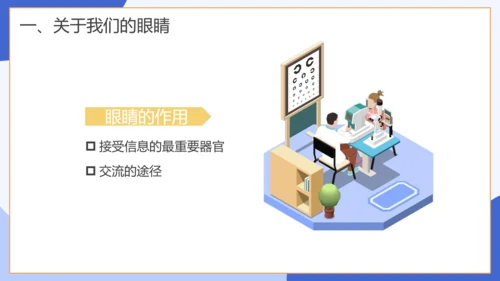保护视力关注眼睛主题班会通用模板