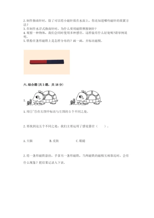 教科版小学科学二年级下册期末测试卷精品【巩固】.docx