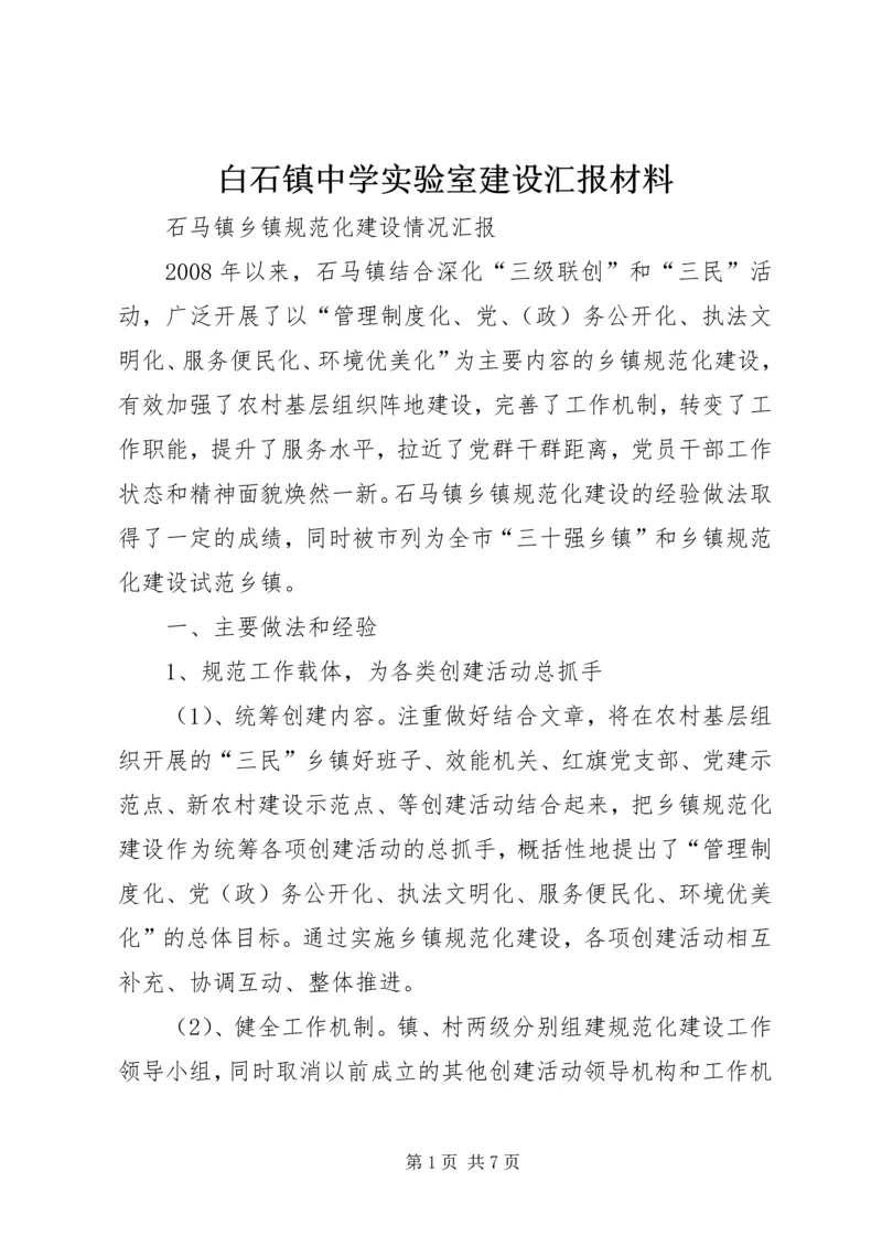 白石镇中学实验室建设汇报材料 (4).docx