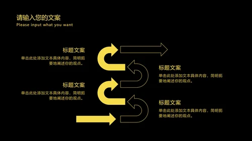 高级黑金工作总结汇报PPT模板
