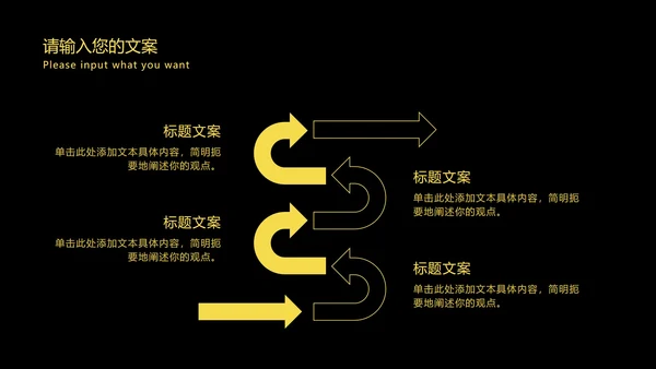高级黑金工作总结汇报PPT模板