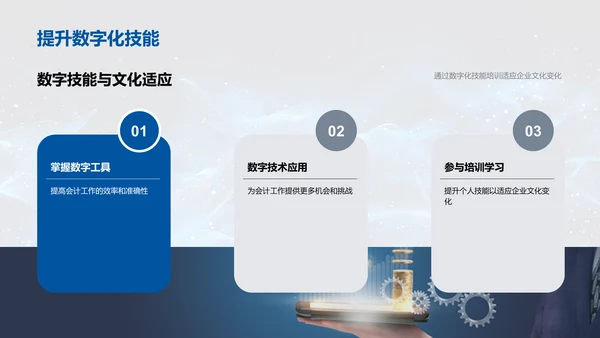 数字化提升会计效能PPT模板
