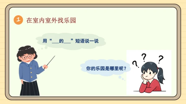 统编版语文四年级下册2024-2025学年度第一单元习作：我的乐园（课件）