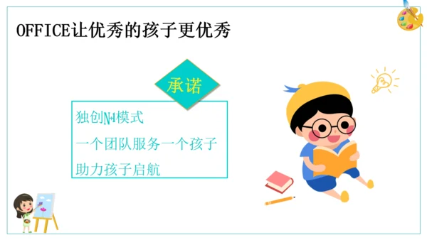 儿童少儿美术培训班通用PPT模板