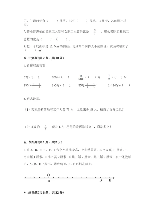 小升初六年级期末测试卷往年题考.docx