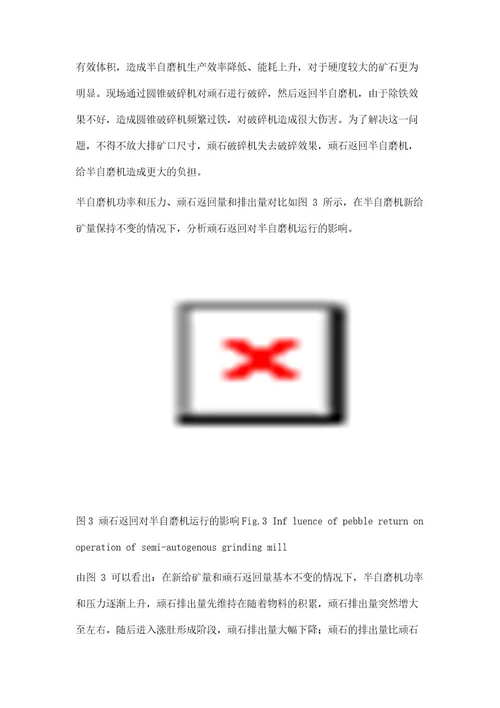 半自磨工艺在某钼矿的应用分析与台效优化
