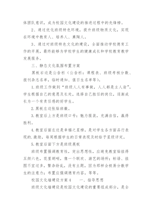 校园文化墙建设方案.docx