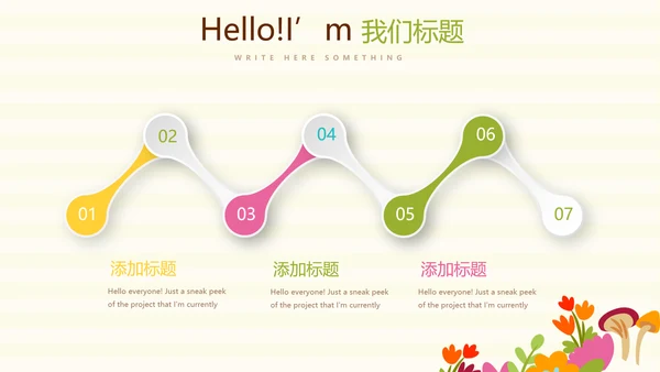 精美卡通母婴婴儿护理中心医院社区讲座保健中心早教宣传PPT