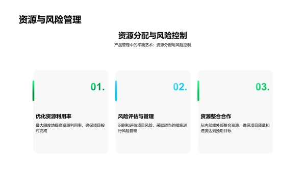 互联网产品管理述职报告PPT模板