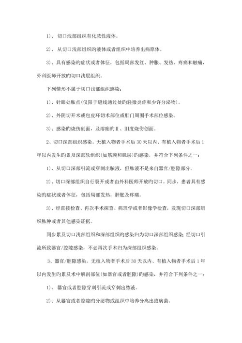 医院外科手术部位感染监测实施方案.docx