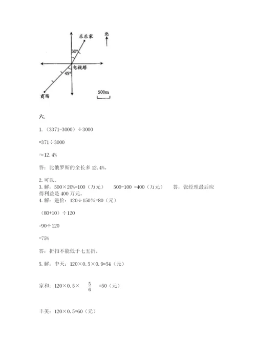 辽宁省【小升初】小升初数学试卷带答案（模拟题）.docx