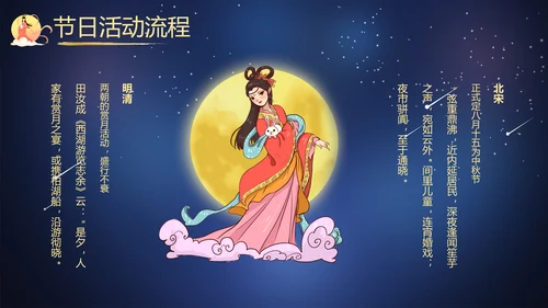 传统节日团圆节中秋节活动宣传PPT模板