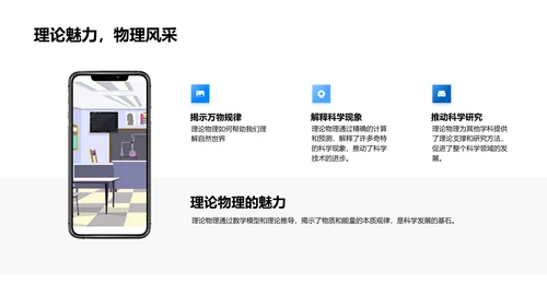 解析物理学应用PPT模板