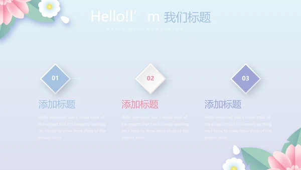 唯美温馨感恩父母电子相册动态PPT