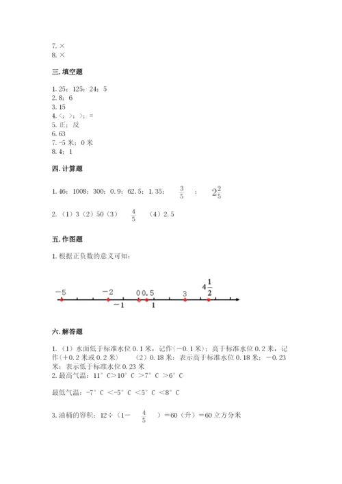 六年级下册数学期末测试卷附完整答案【名师系列】.docx