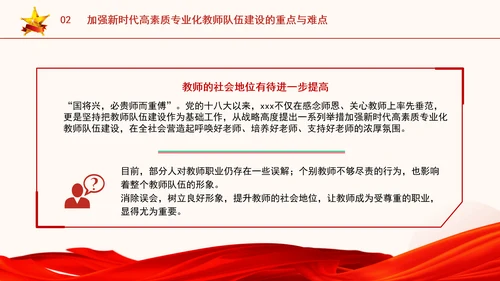 以教育家精神引领新时代高素质专业化教师队伍建设专题党课PPT