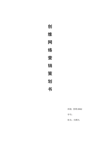 创维网络营销策划书.docx