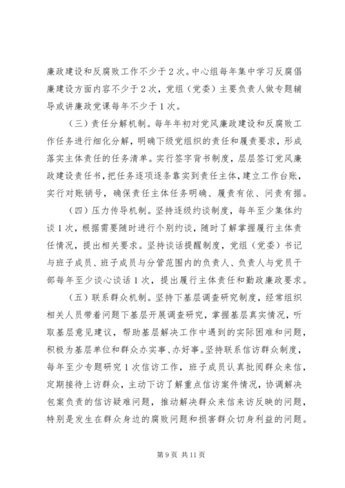 小学党风廉政建设主体责任工作汇报 (2).docx