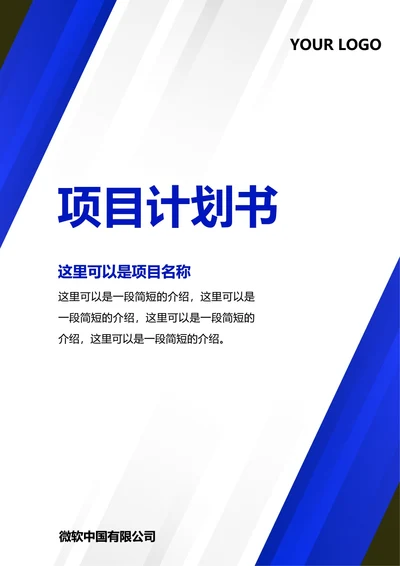 项目计划书